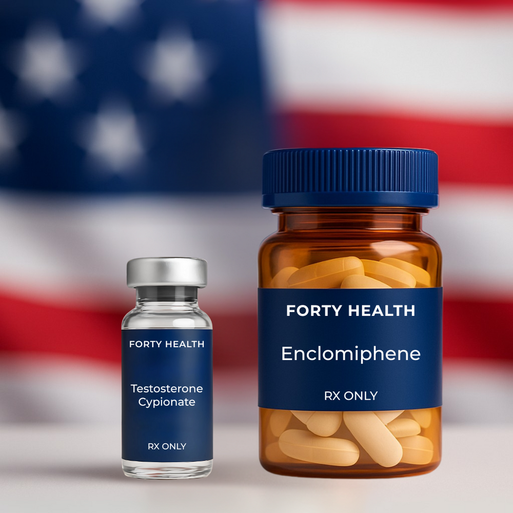 RFK Jr. Testosterone Protocol by Forty Health – elite TRT regimen inspired by Robert F. Kennedy Jr., designed for men seeking strength, vitality, and longevity through optimized testosterone therapy, concierge MD service, physicians who care about wellness and precision health.